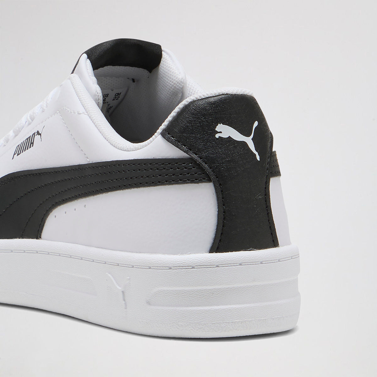 Zapatillas Puma Court Classic Clean Infantil SoftFoam 5