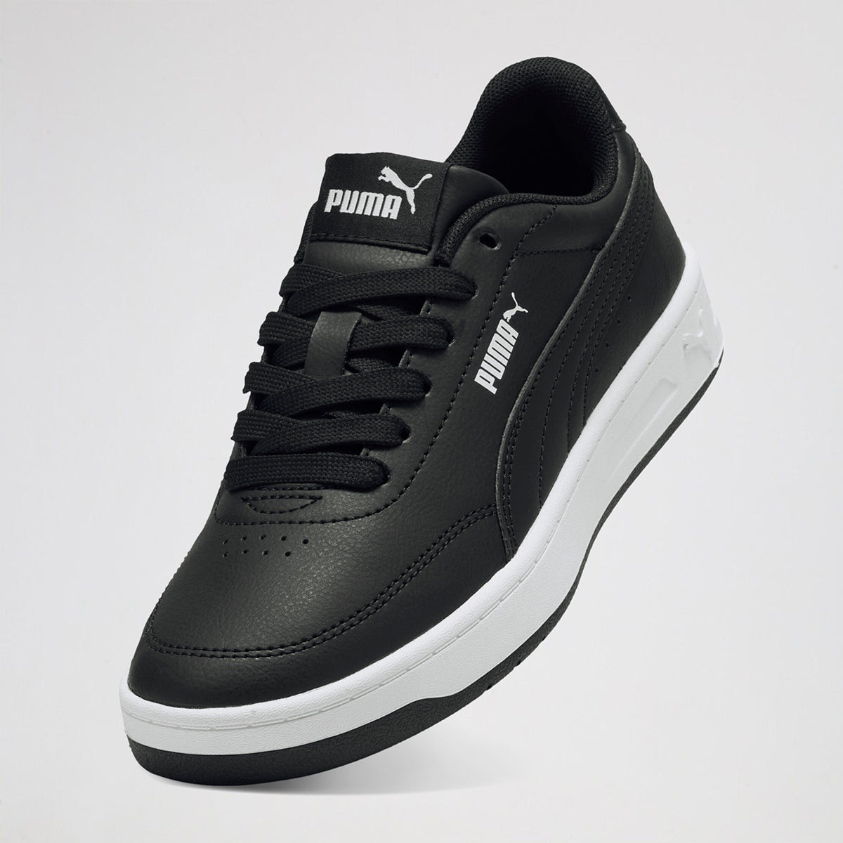 Zapatillas Puma Court Classic Clean Infantil sintético 4