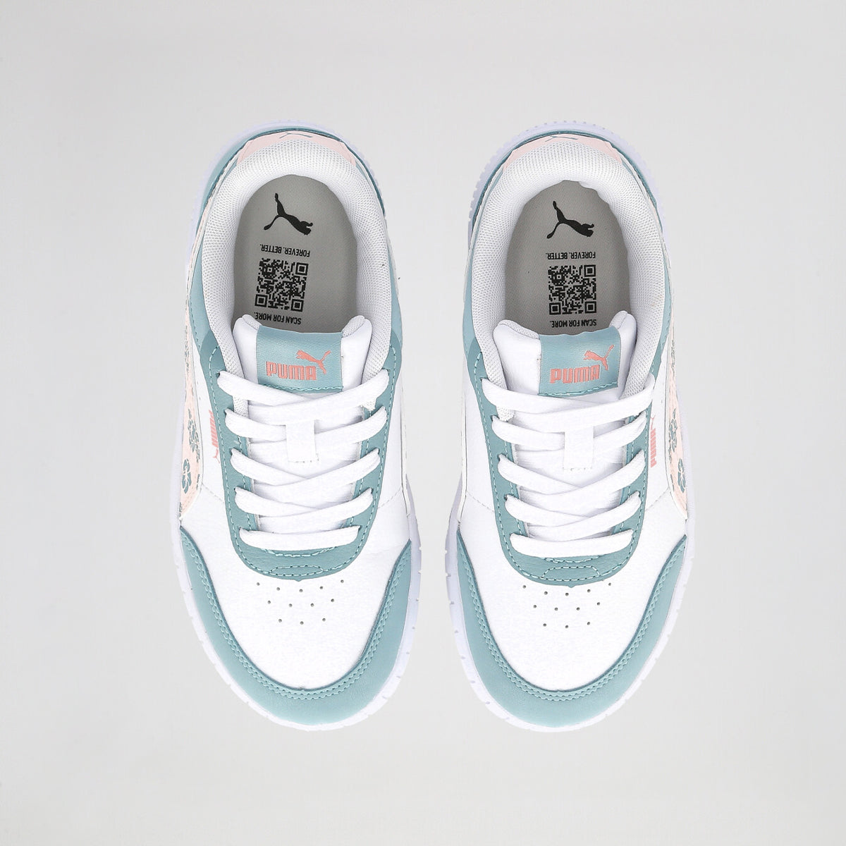 Zapatillas Puma Carina Mia Floral Niña 4
