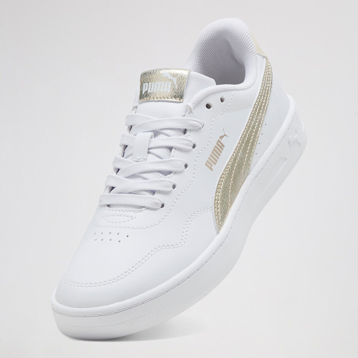 Zapatillas Puma Court Lally Metallic Whisper Mujer 3