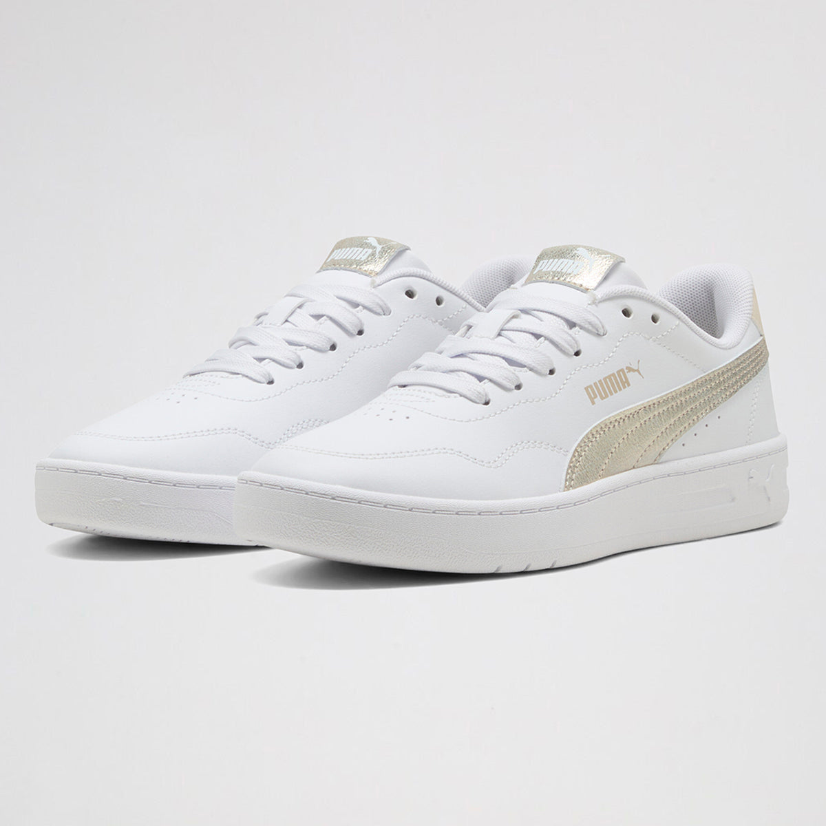 Zapatillas Puma Court Lally Metallic Whisper Mujer 6