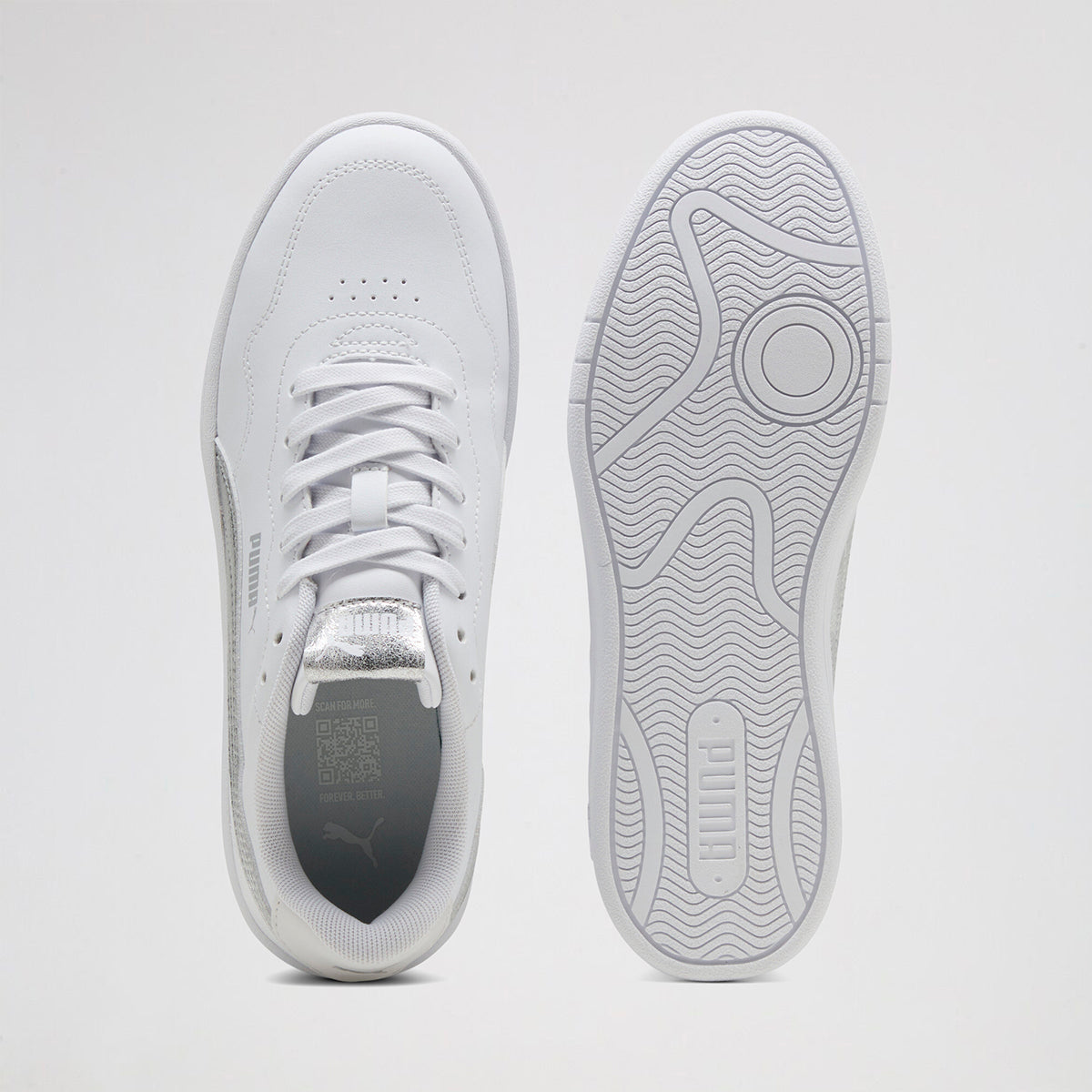Zapatillas Puma Court Lally Metallic Whisper Mujer sintético