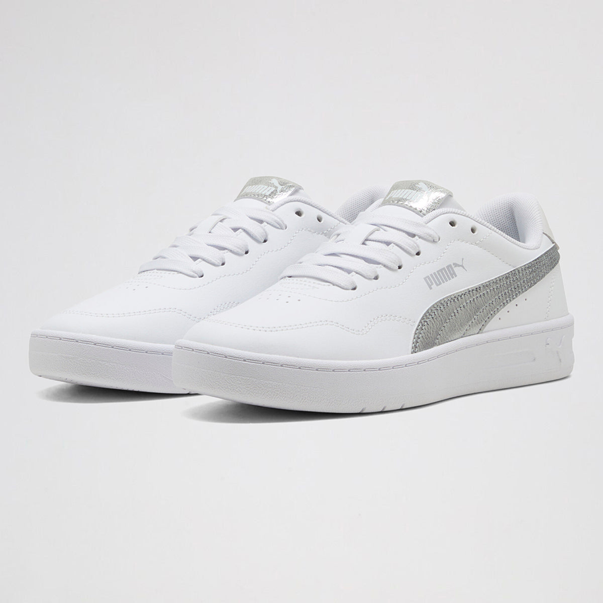 Zapatillas Puma Court Lally Metallic Whisper Mujer sintético