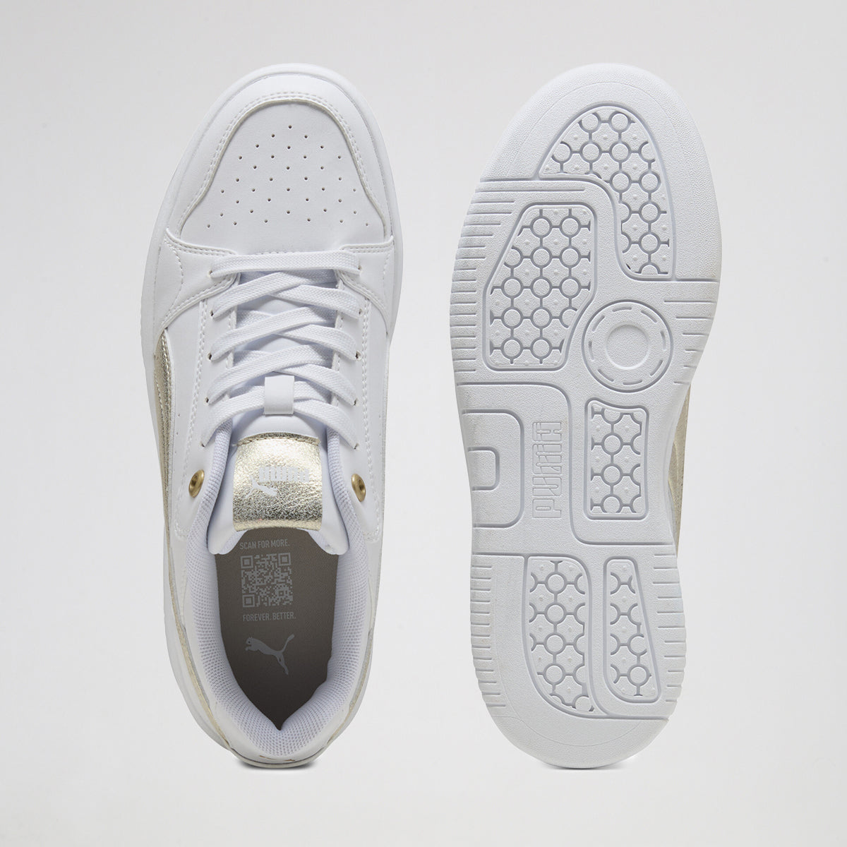 Zapatillas Puma Rebound Femme Low Metallic Mujer