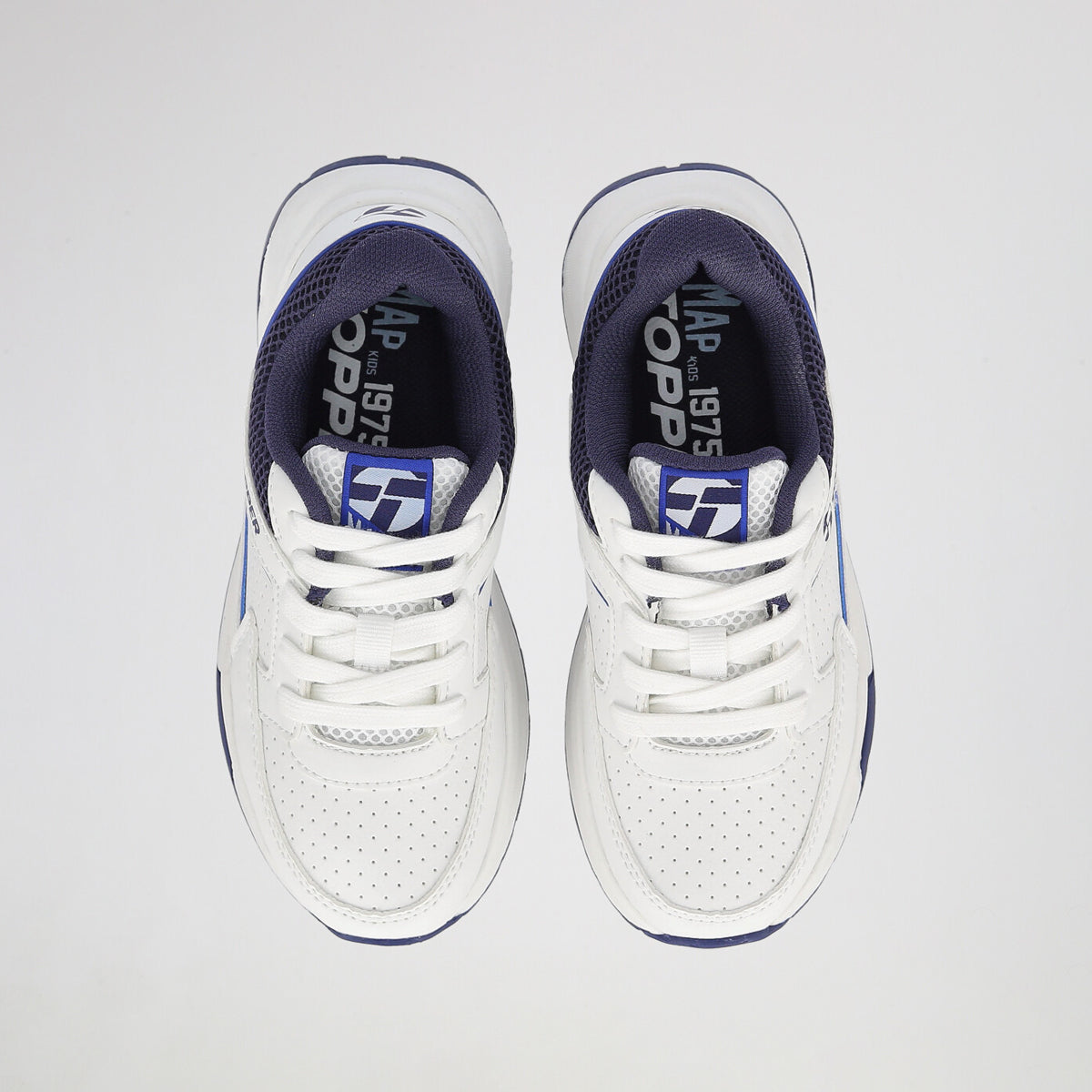 Zapatillas cuero sintético Topper Map Infantil 4