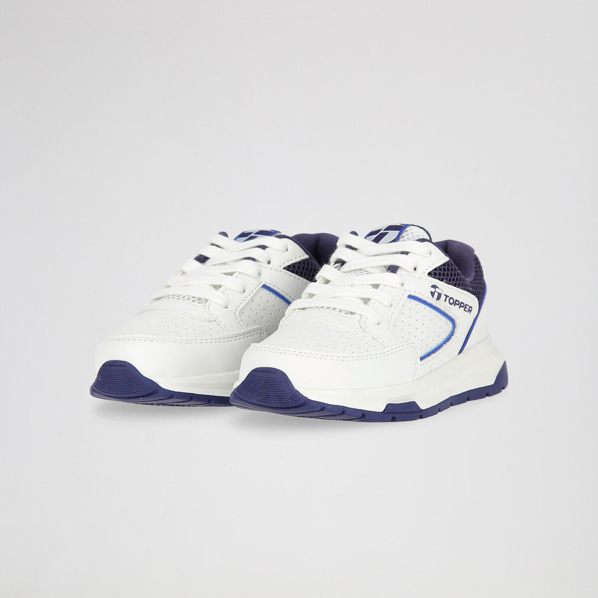 Zapatillas cuero sintético Topper Map Infantil 6